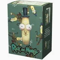 Dragon Shield - Standard Size Brushed Art Sleeves (100 ct.) - Rick & Morty: Mr. Poopy Butthole